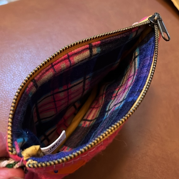 NWT Natural Life felt pink clutch bag - Picture 3 of 3